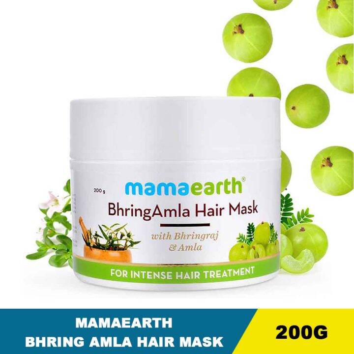 MAMAEARTH BHRING AMLA HAIR MASK WITH BHRINGRAJ & AMLA FOR INTENSE