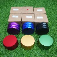 [?พร้อมส่ง]?Aluminum Grinder ขนาด 63mm 4ชั้น เครื่องบด สมุนไพร เมล็กกาแฟ