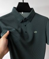 Nuova Polo Estiva Di Marca Di Alta Qualità Da Uomo Manica Corta Trassipirante Top ธุรกิจลำลองโปโล Assorbente Dal Sudore Per Uomo