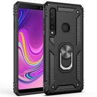 สำหรับ Samsung Galaxy A9 2018 Heavy Duty Tough Armor Kickstand Case