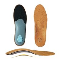 Shoes Sole Leather Orthotic Insoles for Men Flat Feet Arch Support Orthopedic Shoes Sole Insoles for Feet Men Women Corrected Shoes Accessories