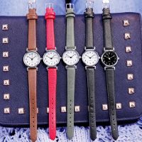 [Aishang watch industry]สายสายหนังวินเทจนาฬิกาขนาดเล็กสำหรับผู้หญิงนาฬิกาควอตซ์แอนะล็อกแบบเรียบง่าย