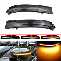 LED แบบไดนามิกลำดับกระจกมองข้างเลี้ยวแสงสำหรับนิสสัน XT Rail T32 Q Ashqai J11 Murano Navara NP300เบิก R52 Juke