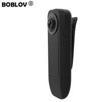 BOBLOV A18 กล้องแอคชั่นแคมเมรา Body Mini Action Camera HD 1080P 1000Mah 6H Recording 32GB 130° IR Night Version มองเห็นตอนกลางคืน DVR Video Recorder เครื่องบันทึกวีดีโอกล้องวิดีโอสวมใส่กล้องแบบพกพา องศาสำหรับการรักษาความปลอดภัยการประชุม Vlogging