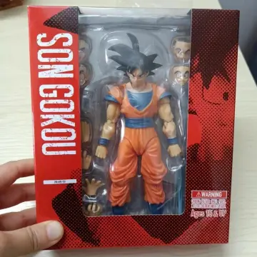 Boneco Goku 22cm Dragon Ball Z Action Figure Son Gokou