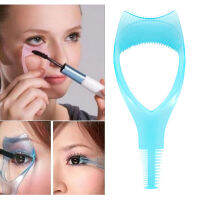 Hot Sellin Fashion 3 In 1 Mascara Eyelash Brush Curler Guard Applicator Comb Cosmetic Cosmetic Tool New