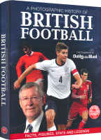 Original English photographic history of British football full color illustrations of the development history of British football hardcover encyclopedia football popular science extracurricular reading materials original English imported