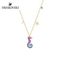 SWAROVSKI necklace OCEAN cute hippocampus the gift for girlfriend necklace womens fine jewelry สร้อยคอ สวารอฟสกี้ OCEAN ฮิปโปแคมปัสน่ารัก ของขวัญให้แฟนสร้อยคอ เครื่องประดับชั้นดีของผู้หญิง