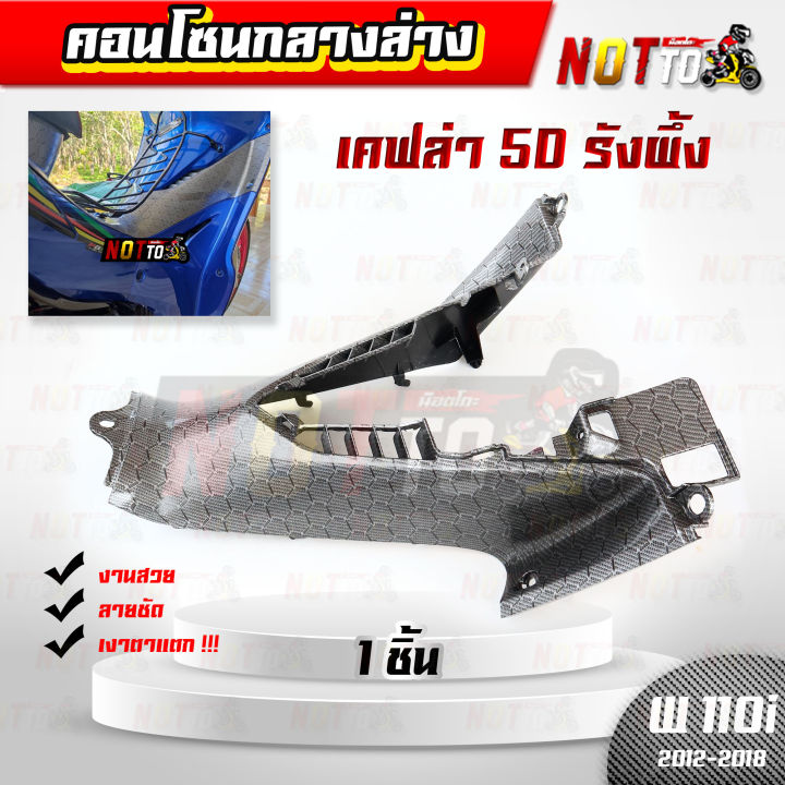 คอนโซนกลางw110i-ตัวล่าง-เคฟล่ารังผึ้ง-5d-w110i-2012-2018-ตรงรุ่น-ลายสวย-ลายชัด-เงาตาแตก-คอนโซน-คอนโซนกลางw110i-คอนโซนกลาง-เคฟล่าเวฟ