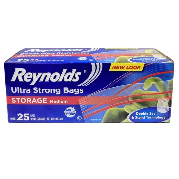 Reynolds Medium Storage Bags 20.3cm x 17.7cm