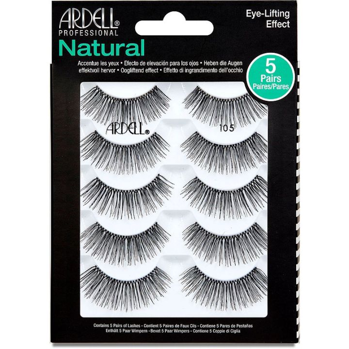 ของแท้! Ardell ขนตาปลอม Natural 105 (5 Pairs)