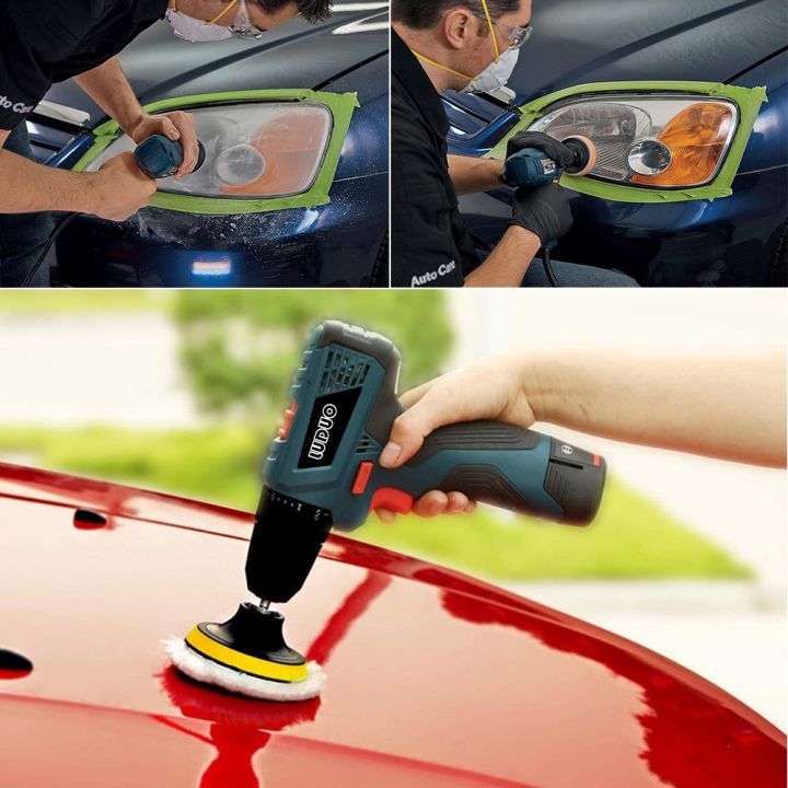 lz-car-waxing-sponge-pad-polishing-kit-auto-detailing-sandpaper-buffing-sanding-disc-polisher-drill-adapter-headlight-restoration