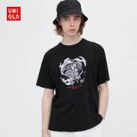 Uniqlo UT เสื้อยืดแขนสั้น พิมพ์ลาย ONE PIECE FILM RED สําหรับผู้ชาย ผู้หญิง 453662  2AWX