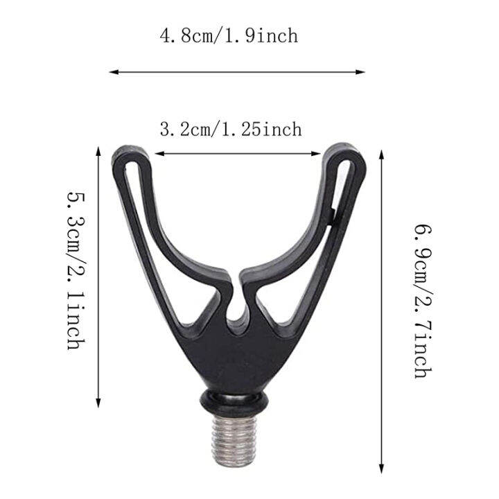 shanglife-ที่วางคันเบ็ดตกปลา-ที่ใส่คันเบ็ด-u-ที่ยึดด้ามจับ-ที่วางคันเบ็ด-สำหรับจับคู่กับเบ็ดตกปลา-แท่งธนาคาร-คันเบ็ดตกปลา-ที่ใส่คันเบ็ด