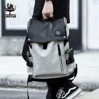 New Men Backpack Lether Vintage Desig For Teenager Large Waterproof Laptop PC Portable Bags Boys Travel School Backpack Mochila