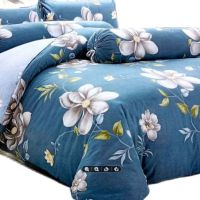 ผ้าปูที่นอน ชุดผ้าปู 6ฟุต5ชิ้น ขอบ9นิ้ว BED SHEET SET 6FT5PCS 180*200*9 CM.