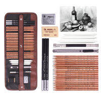 Sketching Pencil Set, 29 Pieces Drawing Pencil Sketch Pencils Set for Artists s children Include Pencils, Charcoal Pencils