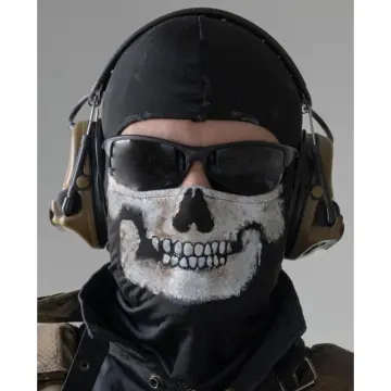 Ghost Mask V2 - Operador Mw2 Airsoft Cod Cosplay Airsoft Tactical