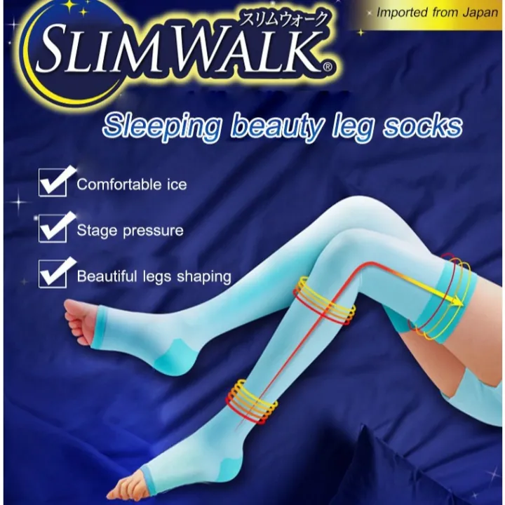 coolrich Beautiful Leg Shaping Leg Slimming Socks Open Toe Shaping