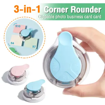 3 in 1 R4 R7 R10 Paper Corner Rounder for Paper Crafts Corner