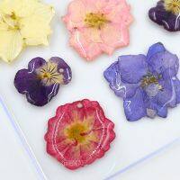 12 Pieces Dried Pressed Flowers Larkspur for Scrapbooking Jewelry Making Accessories Arts Crafts Supplies