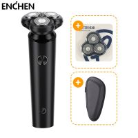 ZZOOI ENCHEN Blackstone 7 Magnetic Suction Electric Shavers for Men 3D Floating Cutter Head Shaving Machine Rechargeable Beard Trimmer