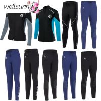 Wellsunny Wetsuits กางเกงผู้ชายผู้หญิง2มิลลิเมตรกางเกง Neoprene Leggings ท่องเรือคายัคพายเรือแคนูดำน้ำกางเกงชุดเปียกกางเกง