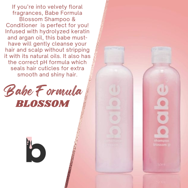 Babe Formula Blossom Shampoo And Conditioner Lazada Ph