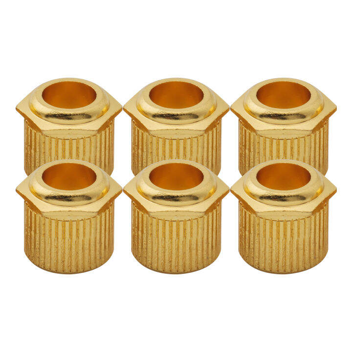 Musiclily Ultra Solid Brass 1/4 Inch to 10mm Vintage To Modern Sized