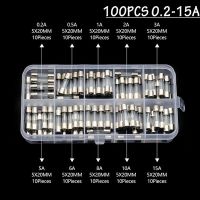 ชนิดฟิวส์สารพัน (กล่องชุดฟิวส์ชุดแก้วได้อย่างรวดเร็วระเบิดต่างๆ0.2-20A อย่างรวดเร็ว/0.2-15A/0.25-6A/0.5-30A) ฟิวส์แก้วฟิวส์