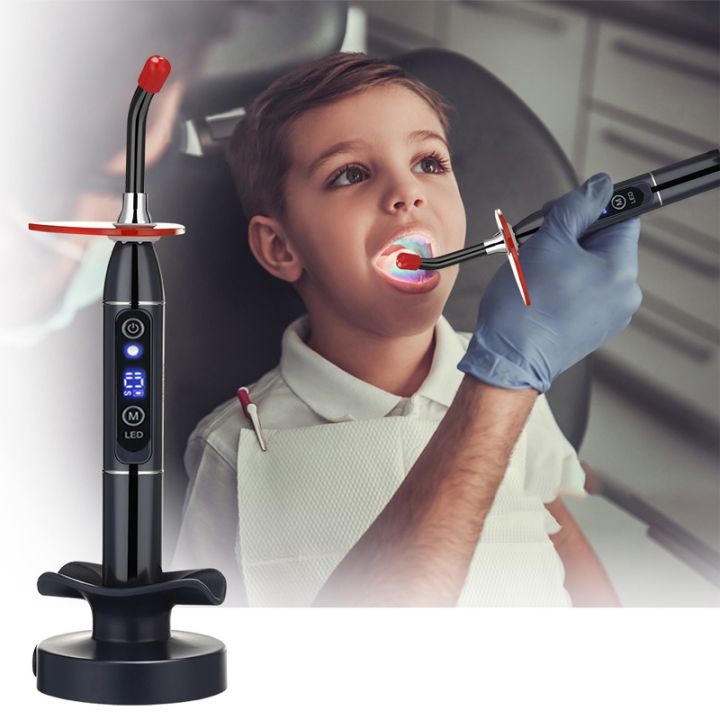 Dental Curing Light Cordless LED Dental Light Curing Lamp Adjustable ...