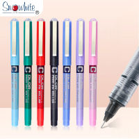 Snowhite 0.5 Mm Needle Gel Pens 7 Color Large Capacity School&amp;office Supplies Stationery