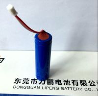 18650 Product A lithium battery outlet with protective plate 1800mah fan battery solar cell