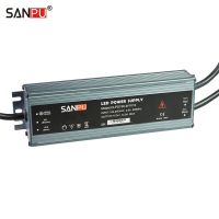 SANPU หม้อแปลง12V AC-DC พลังงานโวลต์ DC 12A ไดรเวอร์ LED 150W กันน้ำ110V IP67ซัพพลาย220V 12V 12ให้แสงสว่างวงจรไฟฟ้าและชิ้นส่วน