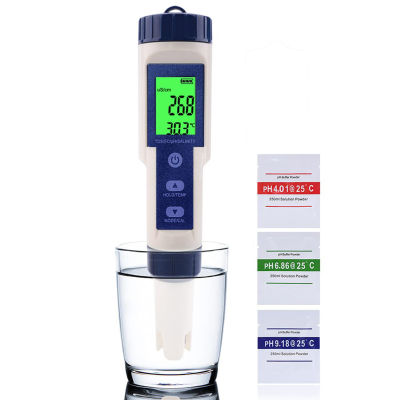 Salinity Meter PH Detector EC Tester Digital Water