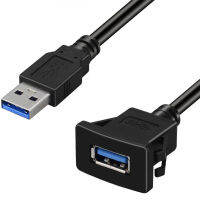 TZD62แดชบอร์ดมอเตอร์ไซค์พอร์ตยูเอสบีเดี่ยวช่องเสียบ USB แบบเดี่ยว3.0สำหรับสายระบายเรือบรรทุกรถยนต์สายพ่วงติดตั้งตัวผู้กับตัวเมีย