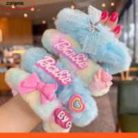 ZONGMA สีทึบทึบ ตุ๊กตาบาร์บี้ scrunchie ตุ๊กตาผ้าพลัฌ แฟชั่นสำหรับผู้หญิง ยางรัดผม ที่มัดผม อุปกรณ์เสริมผม เชือกรัดผม สำหรับผู้หญิง