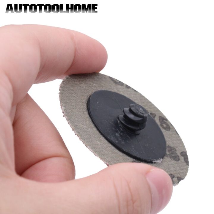 25pcs-2-inch-sanding-disc-for-roloc-polishing-pad-50mm-sander-paper-disk-grinding-wheel-abrasive-tools-60-80-100-120-grit-cleaning-tools