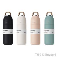 ✓ gsger Viagem garrafa de água 304 aço inoxidável térmica copo térmico frasco vácuo café isolado copo Thermo caneca 6-12 horas 350ml