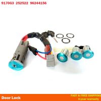 9170G3 252522 96244156 Ignition Switch Door Lock Cylinder With 2 Keys For Citroen Berlingo Xsara Picasso Peugeot Partne