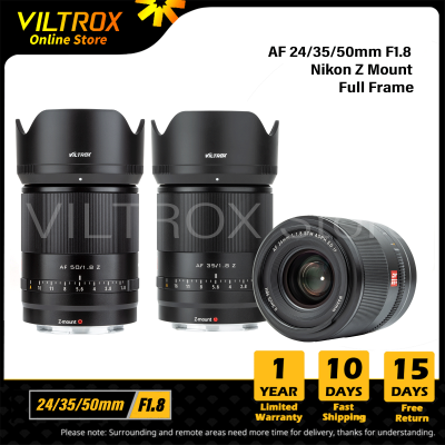 VILTROX 24mm 35mm 50mm F1.8 Auto Focus Full Frame Lens Wide Angle Prime Large Aperture Camera Lens for Nikon Lens Z Mount Z6 Z7 Z50 Mirrorless Camera Lens