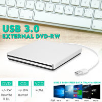 USB 3.0 Slot Load Drive External DVD Player CDDVD RW Burner Writer Recorder Superdrive for Apple iMAC Laptop PCMiNi PC