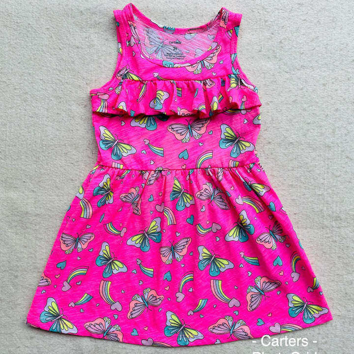 Carters on sale butterfly dress