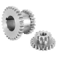 2Pcs/Set Cj0618 Teeth T29Xt21 T20Xt12 Dual Dears Metal Lathe Gear Duplicate Gear Double Gear