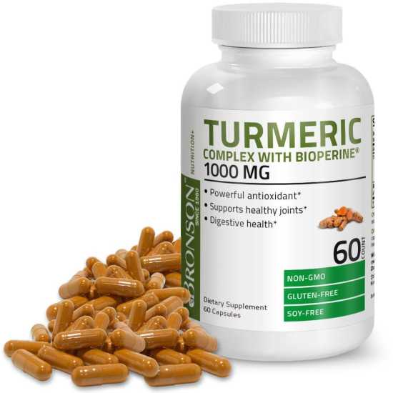 Organic vitamin turmeric curcumin extract - 60 120 viên mỹ - ảnh sản phẩm 1