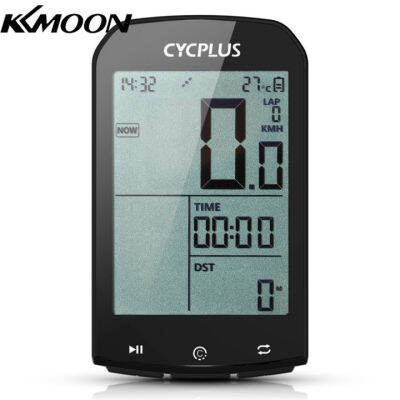 KKmoon คอมพิวเตอร์ขี่จักรยาน GPS อัจฉริยะ BT 4.0 ANT + จักรยานคอมพิวเตอร์ไร้สายมาตรวัดความเร็วแบบดิจิตอล IPX6แสงไฟคอมพิวเตอร์จักรยานที่แม่นยำ