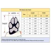 4pcsset Waterproof Winter Dog Shoes With Fleece Liner Anti-slip Rain Snow Boots Footwear Thick Warm Dogs Socks Booties