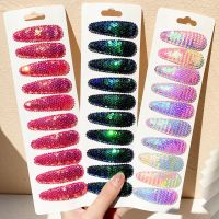 【YF】✑✘  10Pcs/Set Korean Gradient Metal Hair for Kids Hairpins Barrettes Headwear Accessories