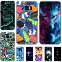 【Small M trend phone case】ยาง Aliexpress ซิลิโคนแบบแอกทีฟเคสโทรศัพท์ป้องกัน Samsung Galaxy S8