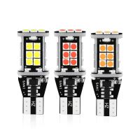 ไฟหรี่ ขั้วT10/T15 มาใหม่ (ราคา 1หลอด) LED 24SMD 3030 12Vสว่างมาก ไฟส่องป้ายทะเบียน ไฟส่องแผนที่ ไฟถอย สว่างมาก